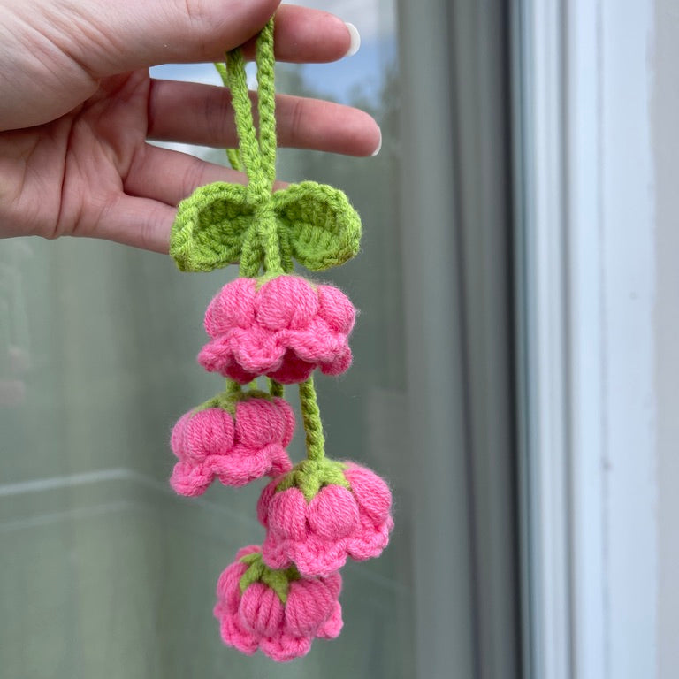 Clochette fleurie suspendue