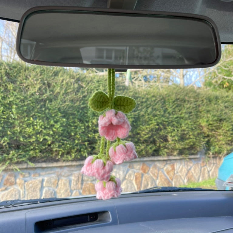 Clochette fleurie suspendue