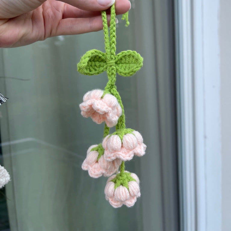 Clochette fleurie suspendue