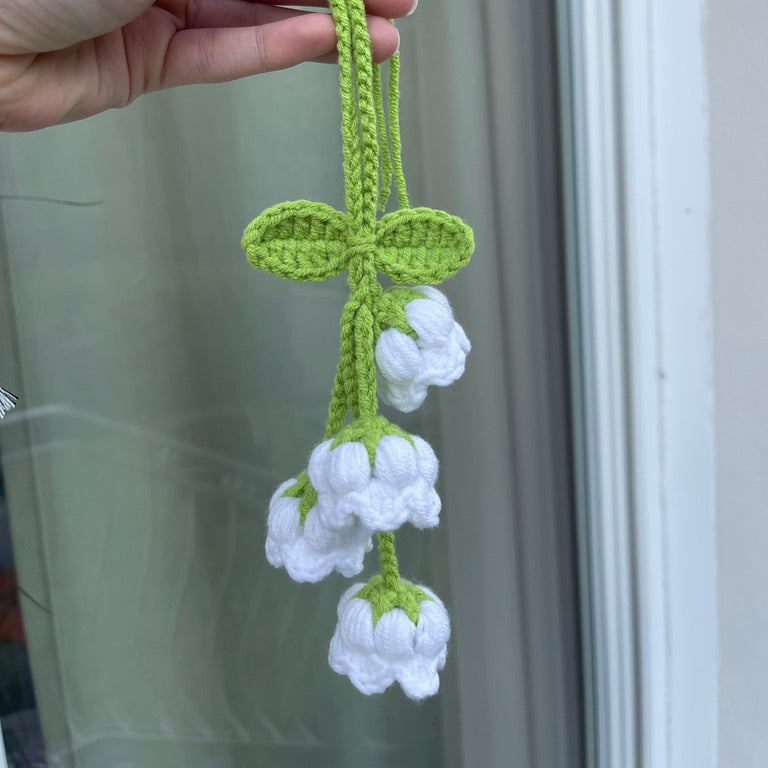 Clochette fleurie suspendue