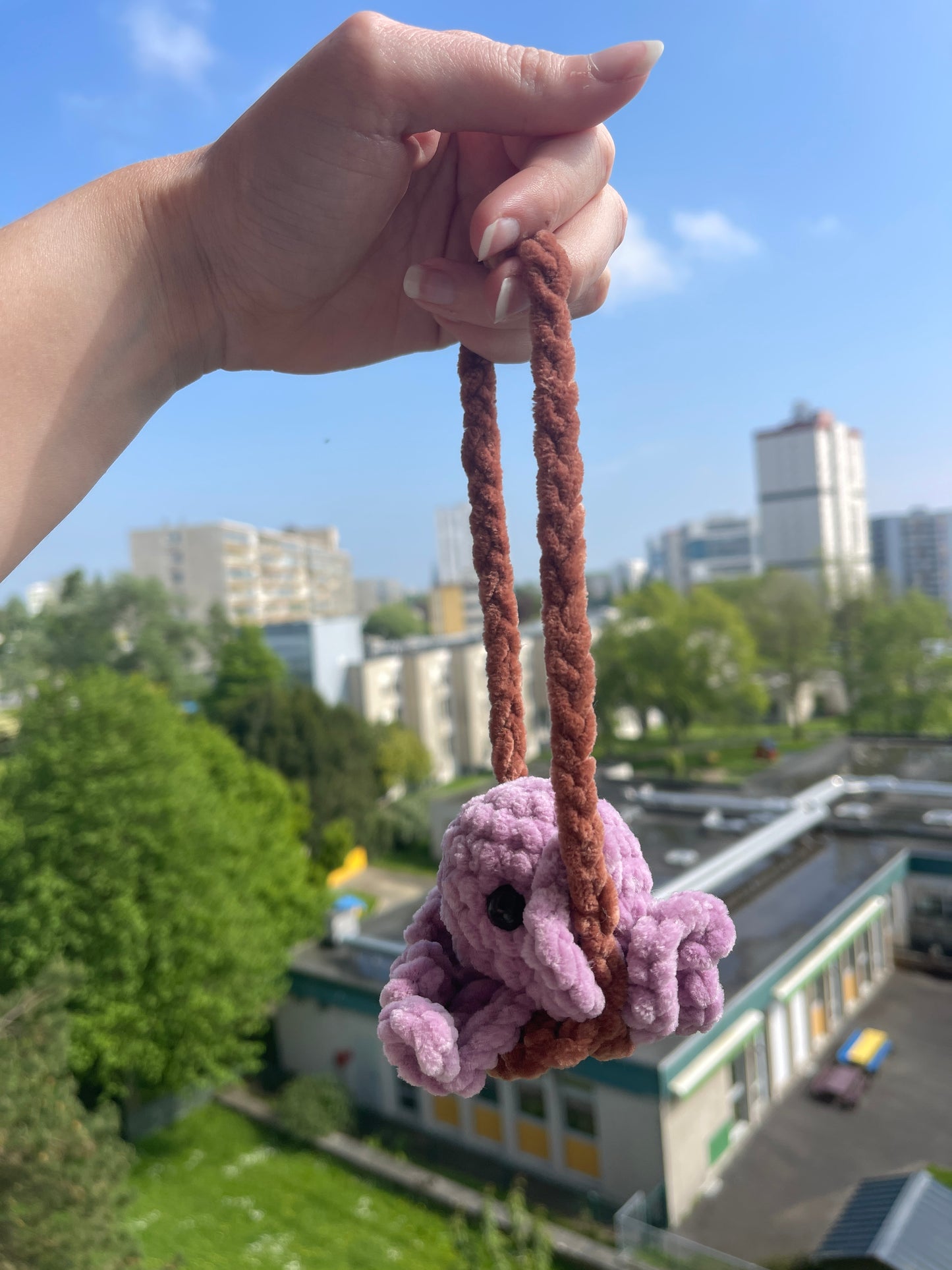 Pieuvre sur sa balançoire