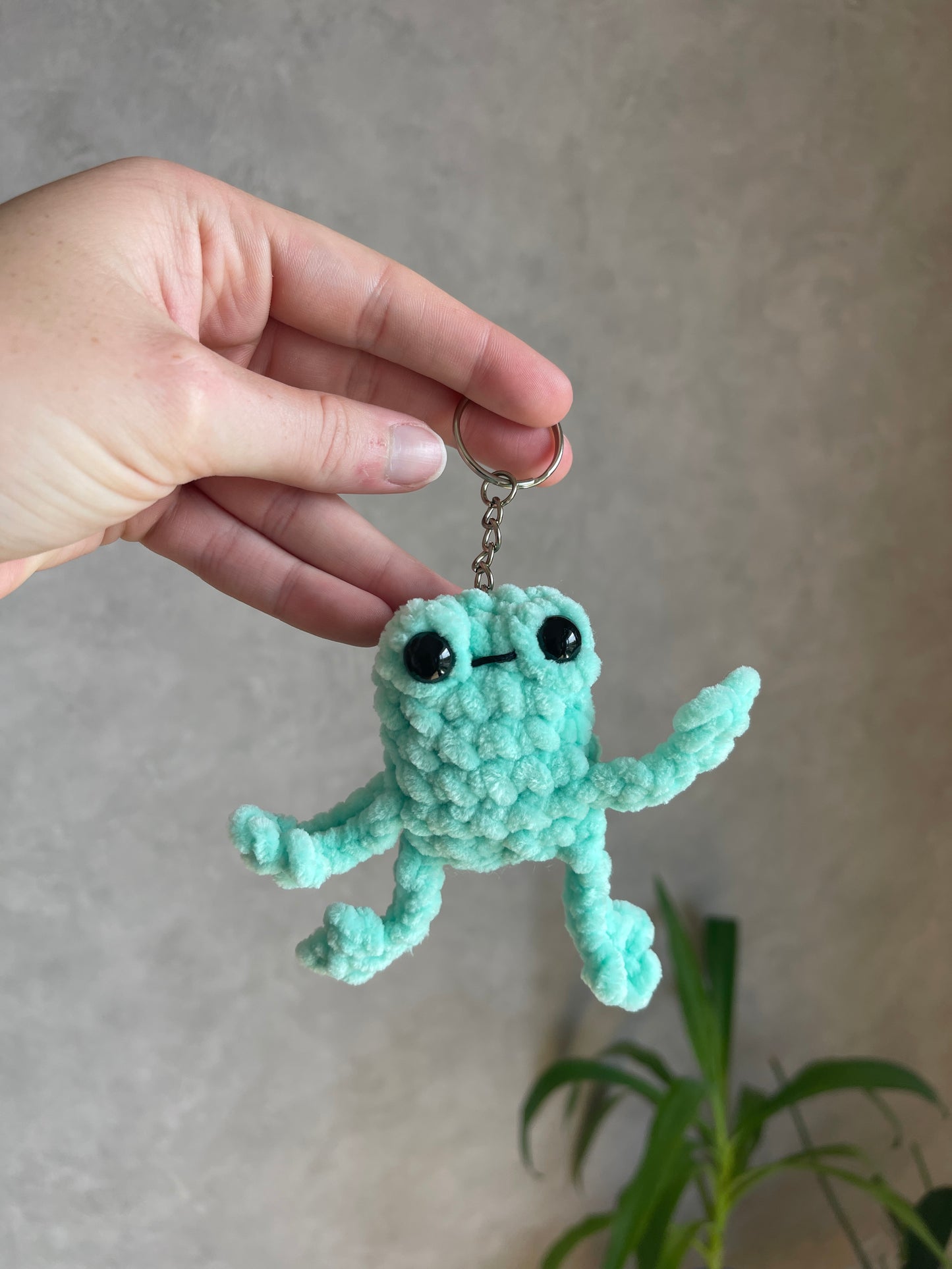 Wilky la grenouille porte clé