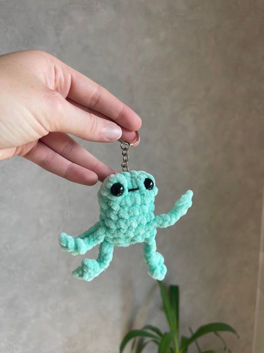 Wilky la grenouille porte clé